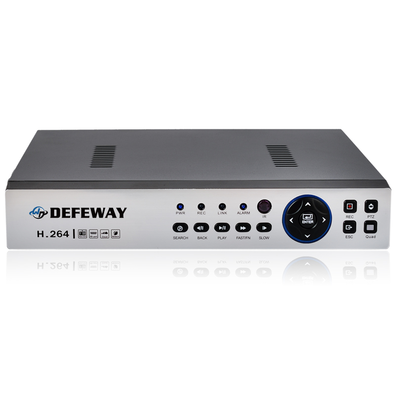 Defeway full 720P 960H surveillance DVR 8CH AHD DVR Real time Recording 8channel Onvif P2P smartphone