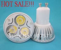 Free shipping50pc3w GU10 220v+50pc 3w MR16 12v  led spotlight led bulb