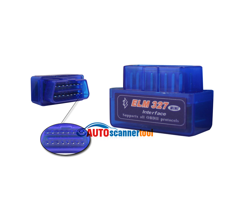 Works On Android Torque Super Mini ELM 327 Bluetooth OBD II Mini 2014 Latest V2.