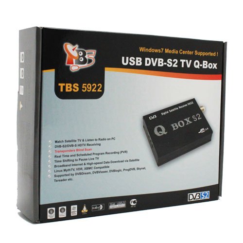 Приемник спутникового телевидения TBS5922 USB 2.0 dvb/s2 TV Box.