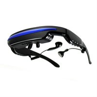 Portable Video Glasses display glasses cinema 52 inches virtual screen Support video  Music Picture e-book  Built in 4GB