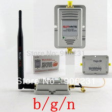 Free Shipping 2W 802 11b g n 150Mbps WiFi Wireless LAN Signal Booster Amplifier Repeater 2