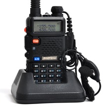 New Version Baofeng Portable Radio Walkie Talkie UV 5R Dual Band CB Radio Transceiver 136 174MHz