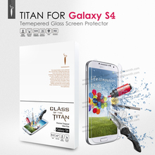 New high-strength tempered glass protective film for Samsung S4 ultrathin 0.3 mm thickness wear-resistant free shipping