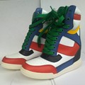 2015 Spring Summer Wedges Genuine Leather Women Leisure Ankle Boot