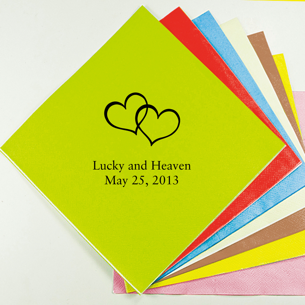Wedding Personalized Napkins printed napkins crafthubs custom personalized promotion online shopping for promotional