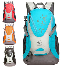Free shipping 2013 New arrival 35L Mountaineering nylon waterproof student sport shoulders Travel bag Luggag backpack