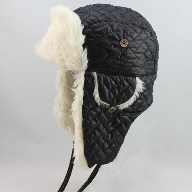 2013 fashion Warm trapper hat cap woman and man winter hat with ear protector cap