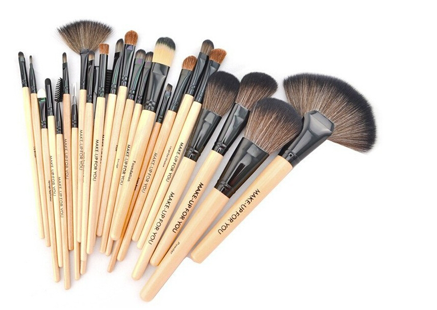 Big discount 24 pcs Professional Makeup Brushes Set tools Make-up 