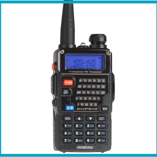 10 sets lot walkie talkie BaoFeng UV 5RE Plus Dual Band 136 174 400 480MHZ Radio