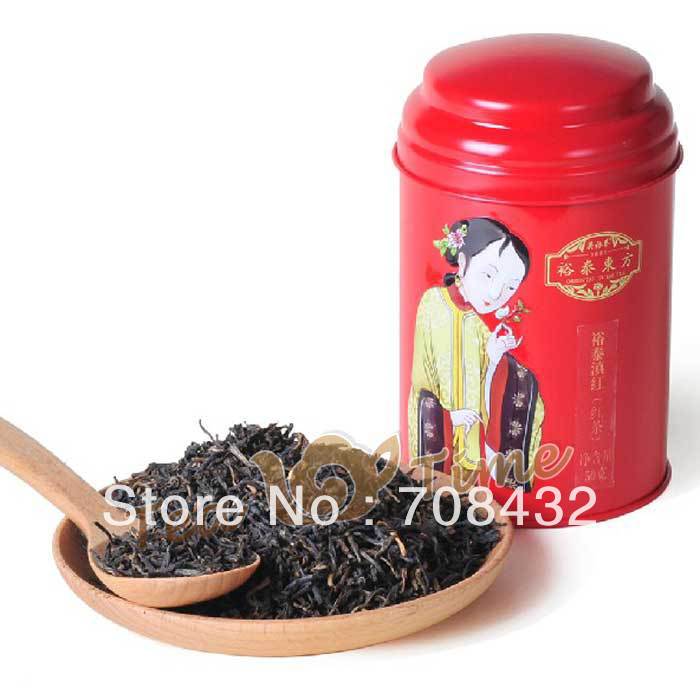 Купить 50g / может Китайский черный чай 100% оригинальный Дянь Хун ...