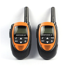 2013 Hot Sales Emperor GT 22-channel LCD Screen 5 Km Distance 2-way Walkie Talkies Orang Free Shopping & Wholesales