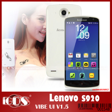 Lenovo s920 MTK6589 Quad Core android 4.2 phone 1.2GHz  with 5.3″ inch 1280X720 IPS Screen 8.0MP camera Smart phone