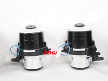 car bifocal fog lens Front bumper lights bifocal lens assembly for AUDI A4L 2001 2004 made