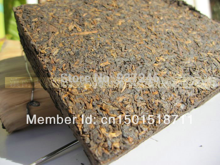 5 years Chen tea brick ripe tea tea bamboo trees brick tea 500 grams of special