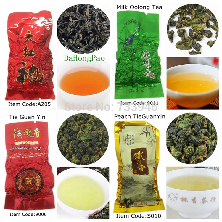 4 kinds tieguanyin tea milky oolong tea tie guan yin oolong tieguanyin tie guan yin china