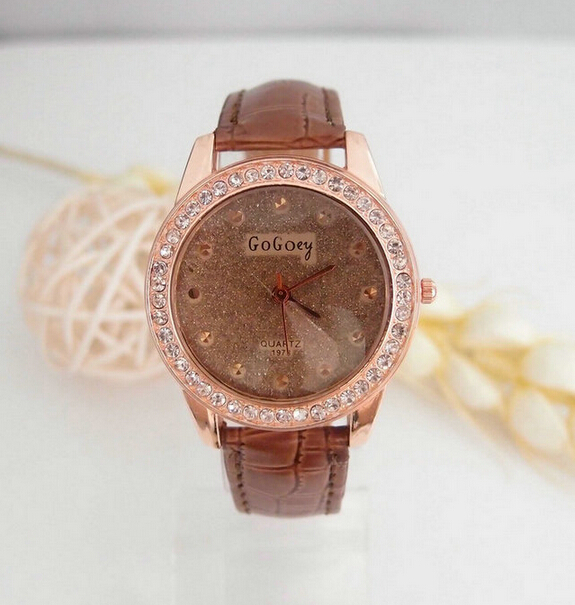 2014 Summer Women Watches Austrian Crystal Wristwatches Lady Rhinestone Dress Watches Diamond Sparkle Female Gift Watch