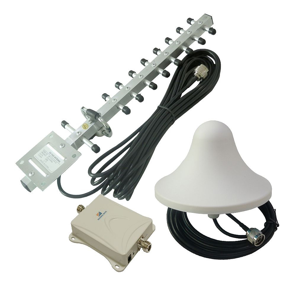 Safety Of Lightning Protection DCS Repeater Gain 70dbi Function 1800Mhz DCS Mobile Phone Signal Booster And