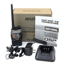 Free Shipping Walkie Talkie BAOFENG UV 5RB UHF VHF Dual Ban Free Shipping
