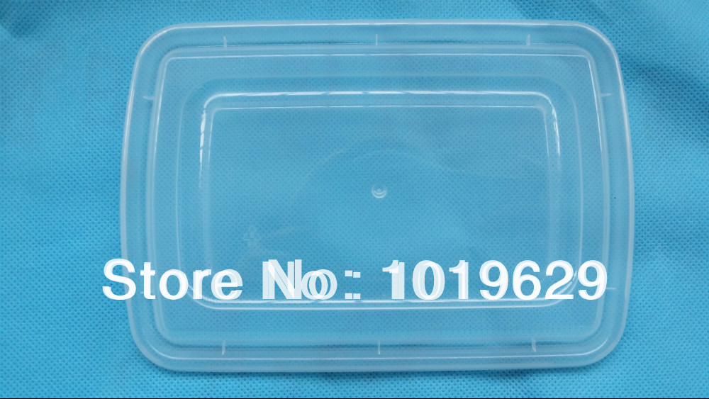 Купить 16 oz Одноразовые пластиковые квадратные обед box 150 ...