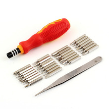 1set 32 in 1 set Micro Pocket Precision Screw Driver Kit Magnetic Screwdriver cell phone tool