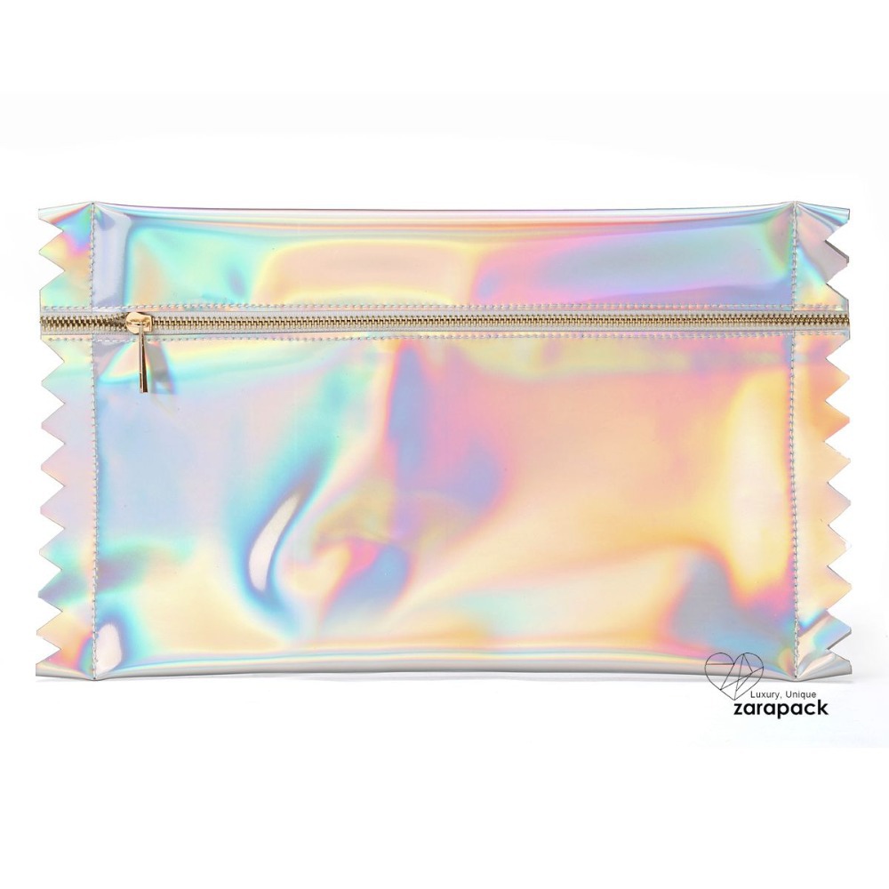 New Hologram Candy IT bag Women Clutch Party Purse Evening bag star love bolsa