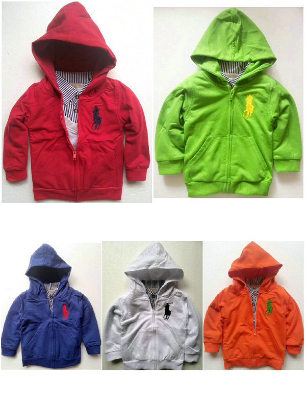 61023 child casual Hooded Sweater zipper outerwear sweatshirt 5