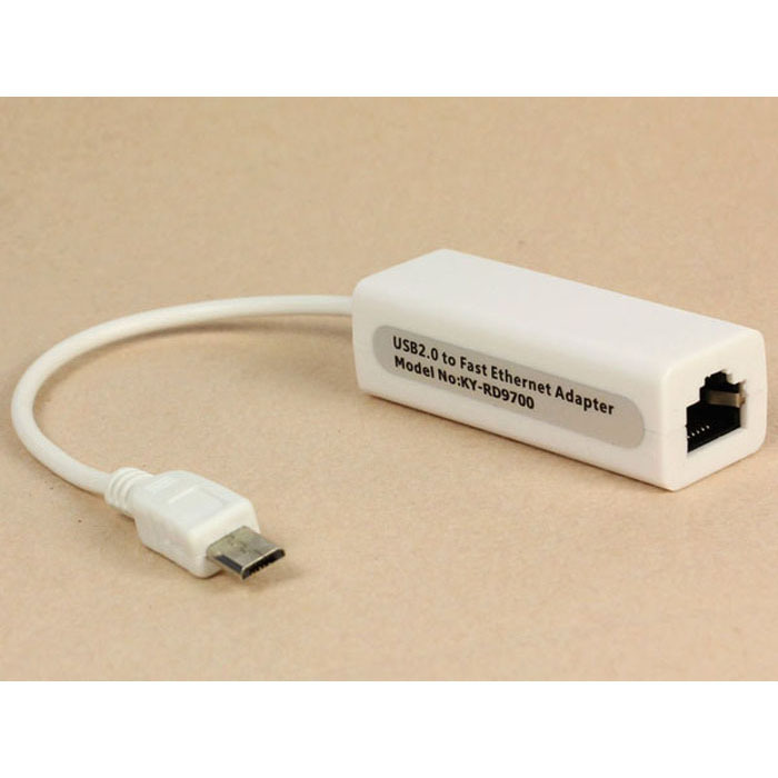 Купить moodeosa микро мини-5pin usb на rj45 сетевой адаптер ethernet 10 ...