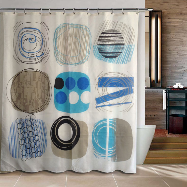 stenen badkamer douche gordijn stof 180x200cm bad bad gordijn scherm Kleine Badkamer Zolder ~ stenen badkamer douche gordijn stof 180x200cm bad bad gordijn scherm