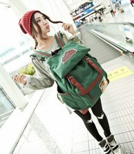 New European Fashion school bags for girls Casual Elegant Canvas printing backpack Classic women backpack free