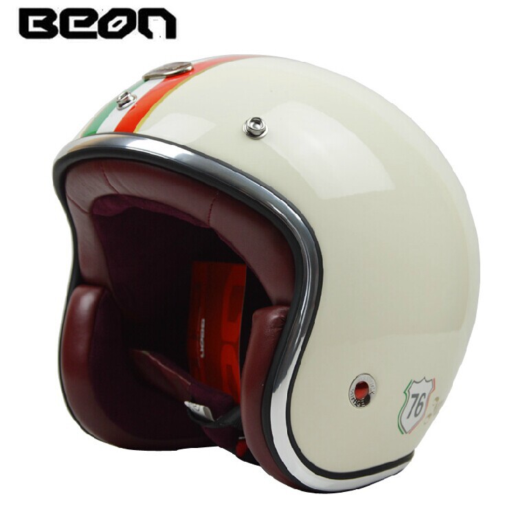   BEON      3/4 capacete GFRP  cascos  