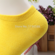 20pcs 10pairs lot women summer cute candy color boat socks for cotton 2015 female ankle socks
