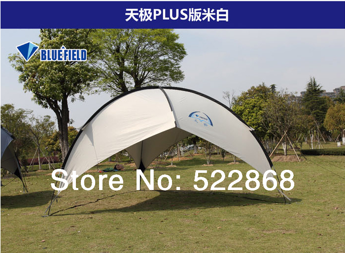 UV silvering large outdoor tents beach barbecue pergola shade canopy 