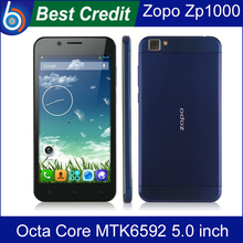 2014 original Ultrathin ZOPO ZP1000 Android 4.2 MTK6592 phone 1.7GHz Octa Core 1gb ram 16gb rom 5″ 14MP OTG blue gold in stock