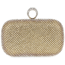2014 New Hot Selling Luxury crystal Clutches Full Crystal Women Fashion Evening Bag Wedding Party Bag