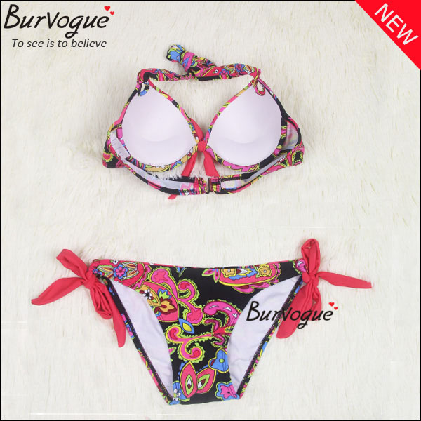 Купить Новый стиль печати бикини набор женщин сексуальный купальник ...