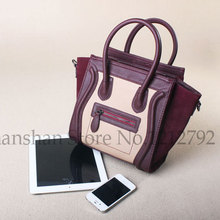 2014 new women’s leather Wing Hot Selling Women Classic Luxury Handbags Bat Smiling Face Bags Ladies Smiley Totes 2014 pm 001