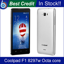 Original Coolpad F1 8297 Android 4.2 MTK6592 phone 1.7GHz Octa Core 2gb ram 8gb rom 5″ ips Gorilla Glass 13MP OGS WCDMA in stock