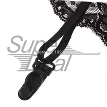 1pcs 2 Layers Floral Sexy Lady Lingerie Skirt Stocking Lace Garter Belt Suspender
