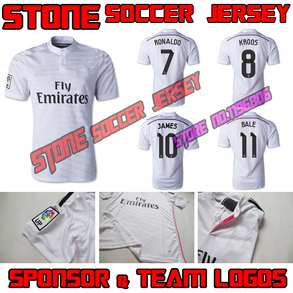 Download this Real Madrid Jersey Fan Version Home Soccer picture