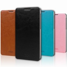 Free Shipping 2014 Newest Ultra-thin Mofi Flip PU Leather Case For Lenovo S939 Mobile Phone Case Back Cover