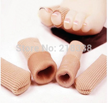  14CM Fabric Gel Toe Protector Cushion Corns Calluses Hallux Valgus Gel Tube Feet Care Tool