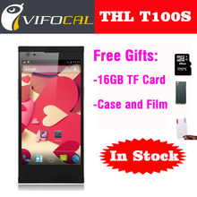 Original ThL T100S Iron Man MTK6592 Octa Core Smart Mobile Phone 5 FHD Gorilla Glass Screen