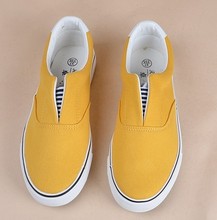 5 Color  Woman Sneakers 2014 Casual Lazy Women Canvas Shoes Size EU 35-40 Free Shipping