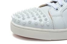 2014 new LOUIS JUNIOR SPIKES GOMME women s flats France luxury designer brands red bottom women