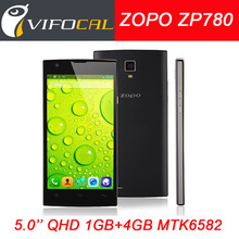 ZOPO ZP780 Quad Core Smartphone MTK6582 5.0inch IPS QHD Screen 1.3GHz  1GB 4GB 8.0MP Camera Android4.2 3G/GPS Cellphone