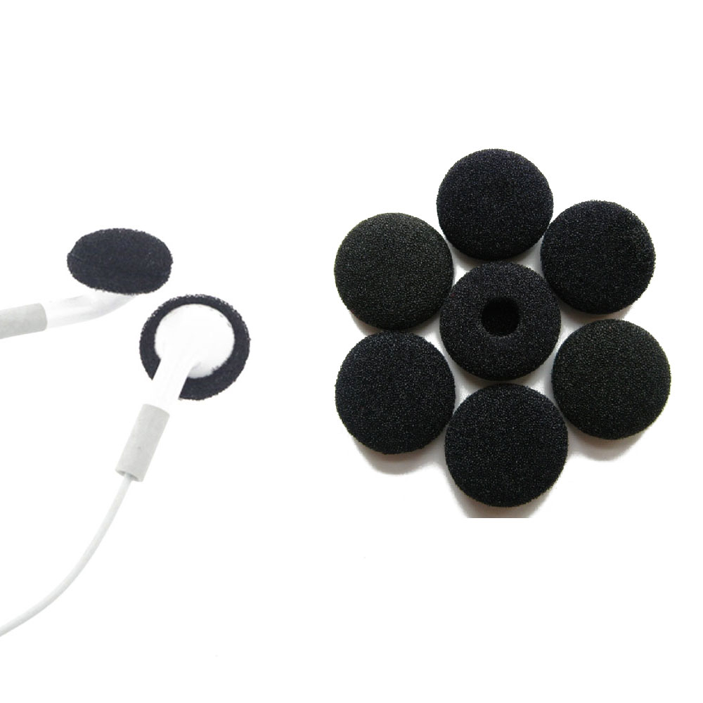 1000 Pairs Black Foam Cover Ear Pads Cushion for Sony iPod MP3 Earbud Earphones