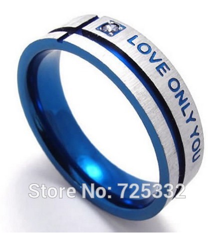 houston Jewelry Men's Womens Stainless Steel LOVE ONLY YOU Promise ...