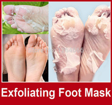 12pairs 2014 New Exfoliating Foot mask Spa Socks Health Care Baby Feet Mask Whitening Wake Up