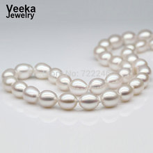 AA natural freshwater pearl necklace fashion gift for women vintage jewelry pearl jewelry